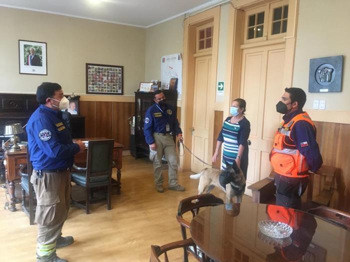 Gobierno destaca presencia Agrupación de Rescate USAR K9 Atacama