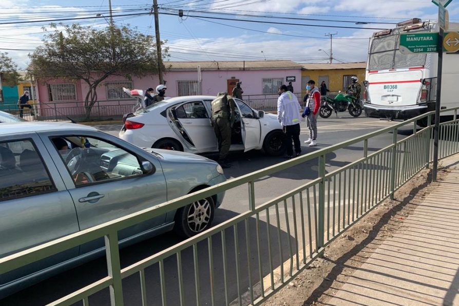 ￼Con 6 Detenidos e incautación de fuegos artificiales resultó contingencia policial en Vallenar