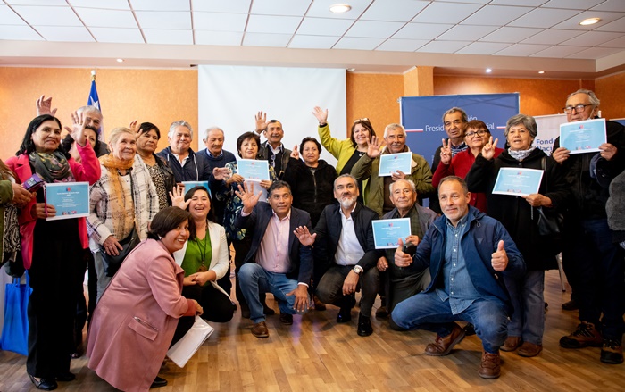 Gobierno entrega certificación a organizaciones de Personas Mayores de la provincia del Huasco