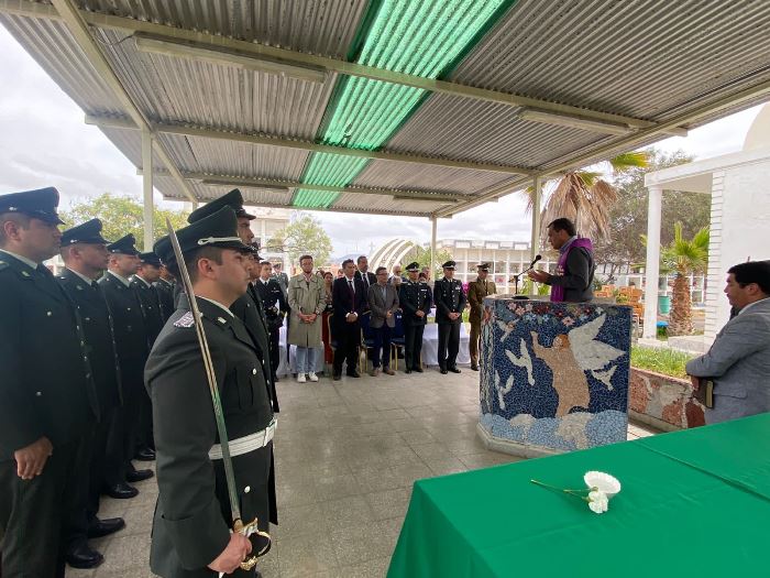 Delegación Presidencial Provincial del Huasco participa de emotivo responso en honor a los mártires de Gendarmería