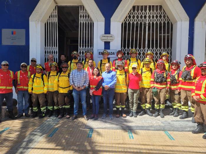 En Vallenar Conaf presentó programa de combate de incendios forestales