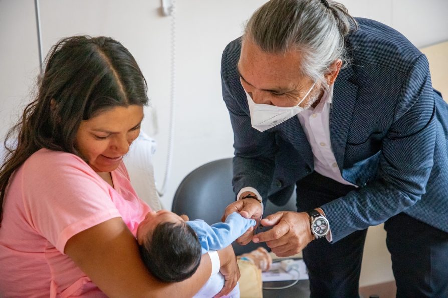 <strong>El pequeño Gonzalo fue el primer recién nacido de la provincia en 2023</strong>