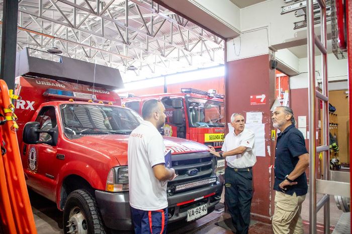 DPP Huasco se reúne con nueva directiva de la Superintendencia de Bomberos en Vallenar