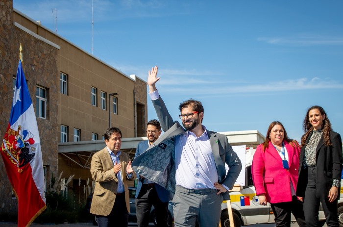 Su segunda visita a la provincia del Huasco, concreto este lunes, el Presidente de la República Gabriel Boric Font.