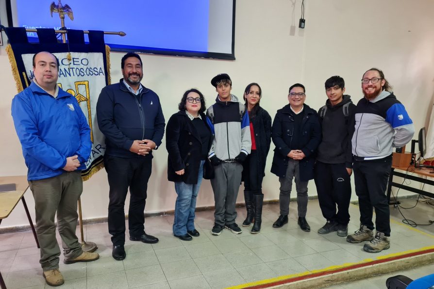 Comunidad Estudiantil del Liceo José Santos Ossa se capacitó sobre la Ley de Responsabilidad Penal Adolescente