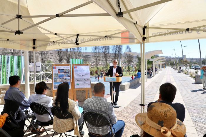 Inauguran obras de mejoramiento en paseo ribereño de Vallenar