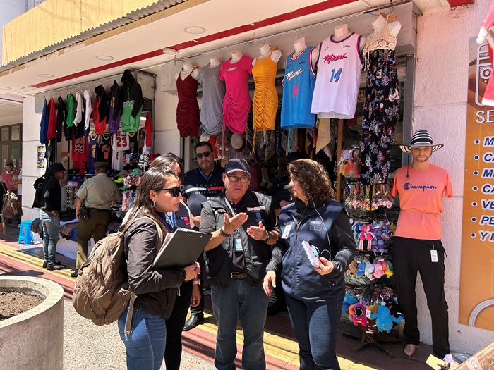 Realizan fiscalización a comercio ambulante en Vallenar