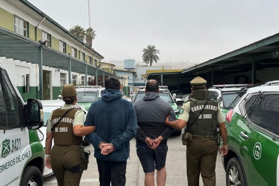 2 detenidos por trafico de drogas en Vallenar