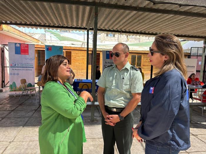 Jornada informativa con internas del CDP Vallenar