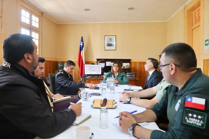 Comite Policial Provincial en una nueva sesión de trabajo