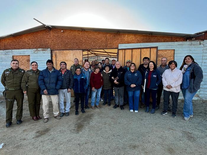 Dan cuenta de principales demandas que afectan al sector criancero de Quebradita, en la comuna de Freirina.