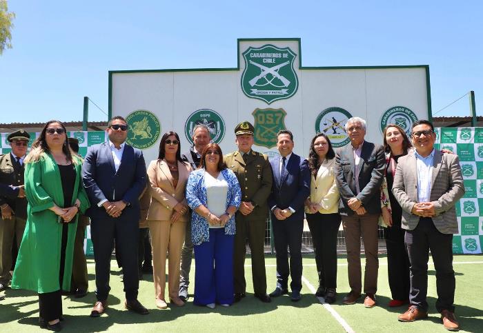 Delegada Presidencial del Huasco agradece apoyo de Jefe de Zona de Carabineros