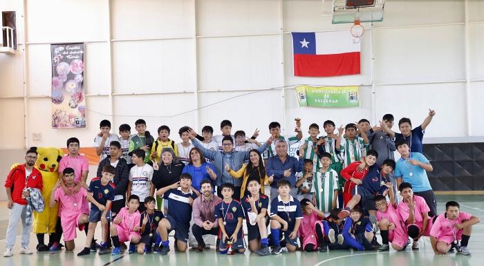 Escuela “Gualberto Kong Fernandez” se adjudicó campeonato de Baby Futbol inclusivo