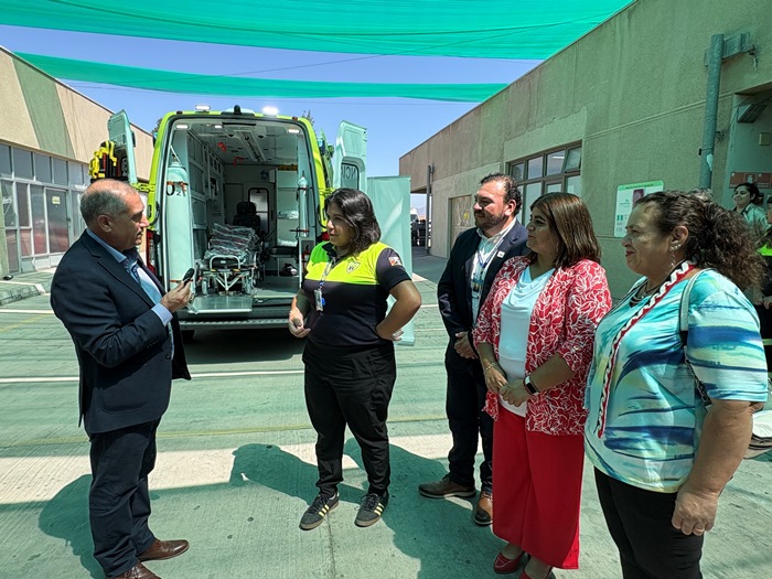 Reponen ambulancia SAMU para la red asistencial de Salud en Vallenar