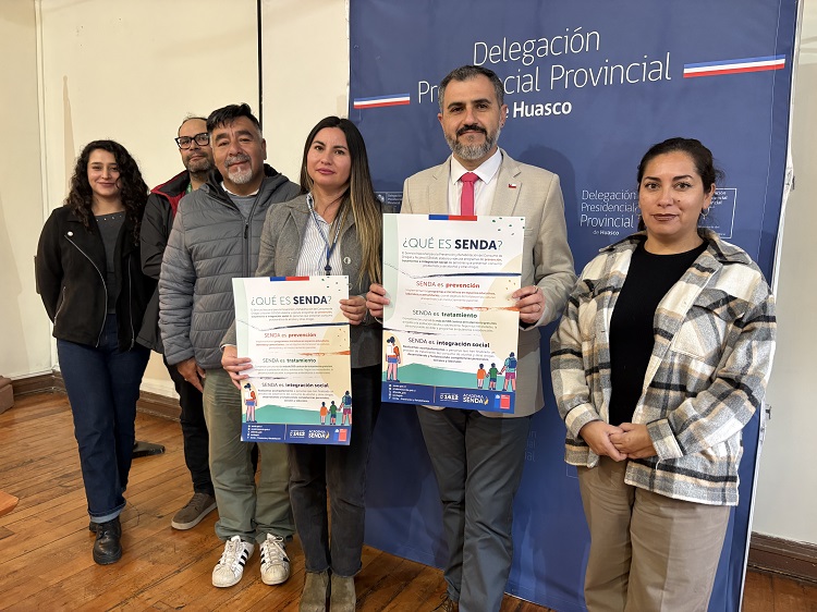 SENDA presenta lineamientos y avances de programa en la provincia