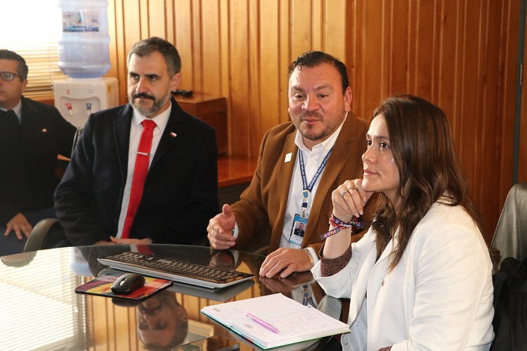 Reunión de trabajo con directivos del Hospital provincial
