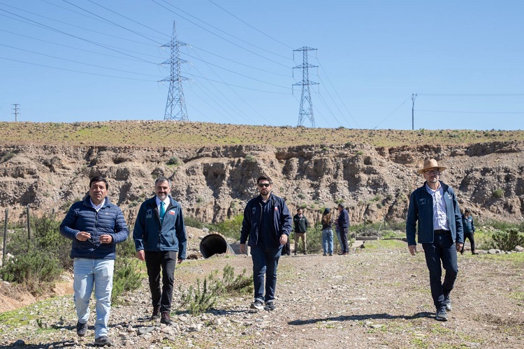 Gobierno en terreno evalúa daños en sistemas de riego del Valle del Huasco